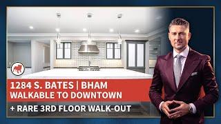 Walk to Downtown Birmingham + RARE Third Floor Walkout!