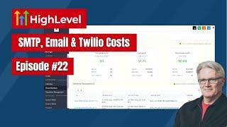 Gohighlevel CRM Review - SMPT, Twilio & Email Costs!