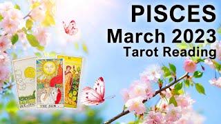 PISCES MARCH 2023 Tarot Reader "THE ROAD TO RECOVERY PISCES" #tarotreading #monthlytarot