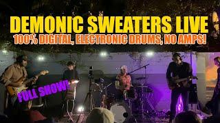 Roland TD-07 A2E Electronic Drums Live with Demonic Sweaters