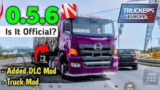 Is it Official? - Added Truck DLC Mod in Truckers Of Europe 3 by Wanda Software | Truck Gameplay