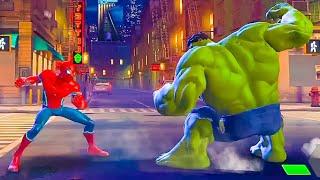 Spider Man vs Hulk _Fight // Finsh The Fighting_(BOSTON) #gaming #ark #video #GAME