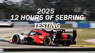 2025 Sebring 12 Hour Testing