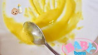 Как приготовить кашу для кукол Baby Born и реборн / Baby food