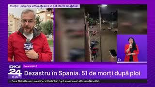 Dezastru în Spania: 51 de morți în regiunea Valencia, după ploile torențiale