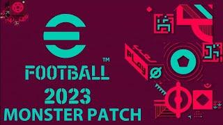 PS4 Efootball 2023 Monster Patch Summer Transfer | PES 2021 Update 2023 Monster Patch