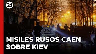 GUERRA EN UCRANIA | Misiles rusos sobre KIEV