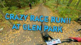 Glen park enduro race run (stage 3) Stroudsburg PA 2021 mass