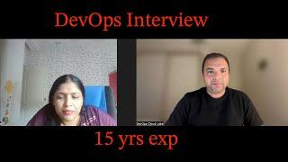 Mock Interview - 15 yrs exp Devops Engineer #awsinterview #interviewquestions #devops #cloud