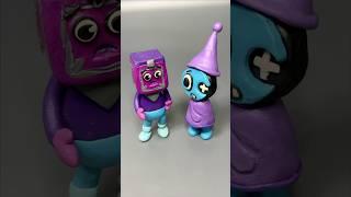 I made Vee from Dandy’s World Roblox #sculpting #plasticine #clayart #dandysworld #roblox