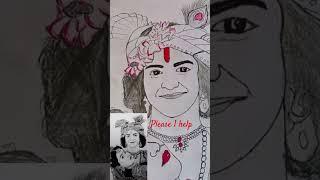 Shri Krishna ki drowning#shorts #trending #viral #drawing