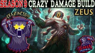 Zeus Ridiculously High Damage (It's Not Even Fair!!!) | Smite Arena |