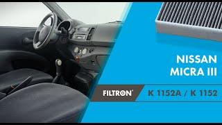 How to replace a cabin filter? – NISSAN MICRA III – The Mechanics by FILTRON