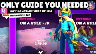 This is what you need to get a Perfect Completion || New Rift: Best of CH1|| mo.co