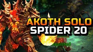 Akoth the Seared Solo Spider 20 Full Guide