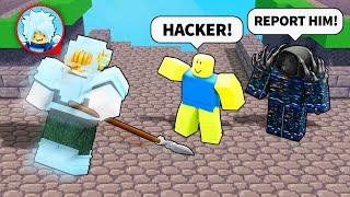 I Made Everyone Think I Was A Hacker In Roblox Bedwars