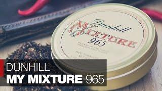 Трубочный табак Dunhill My Mixture 965 Tasting Notes // Обзор и отзывы