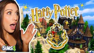 Each Home is a Different HARRY POTTER HOGWARTS HOUSE in the Sims 4