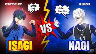 Nagi Vs Isagi  Freefire X Blue Lock  !!