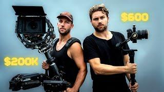 $600 GIMBAL VS $200,000 HOLLYWOOD STEADICAM B-ROLL