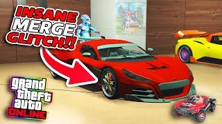 BEST WORKING SOLO GTA 5 CAR MERGE GLITCH NO 2 CONSOLES BENNYS/F1 WHEELS CAR 2 RC MODDED F1 CAR MERGE