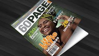 60 Page InDesign Magazine Template | Designers Joint