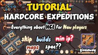 Albion Online:Everything About Hardcore Expeditions (HCE) |6.3 GIVEAWAY| Tutorial Video ! #albion