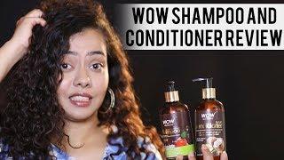 Wow Shampoo and Conditioner Review || Do they work on FRIZZY Hair ?