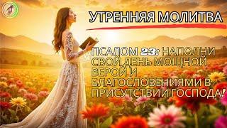  ПСАЛОМ 23 НАПОЛНИ СВОЙ ДЕНЬ МОЩНОЙ ВЕРОЙ И БЛАГОСЛОВЕНИЯМИ В ПРИСУТСТВИИ ГОСПОДА! 