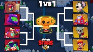 Who is The Best Brawler? | Mythic vs Legendary | Brawl Stars Tournament