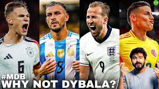 Why Not Dybala? Columbia 2-1 Argentina | Germany 2-2 Netherlands | #MDB