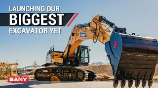 SANY's Biggest Excavator Yet: The New SY750H Excavator!