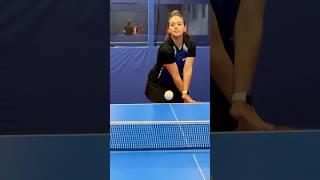 Самая КРАСИВАЯ подача ВЕЕР! #tabletennis #pingpong