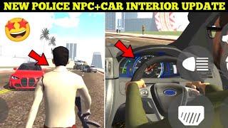 Indian Bike Driving 3D New Police NPC Cheat Code in Update | New Car Interior | Harsh in Game