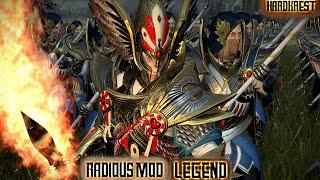 Total War Warhammer 2 Radious mod - прохождение - High Elves - Legend =1= Высшая справедливость