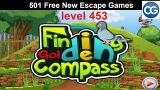 [Walkthrough] 501 Free New Escape Games level 453 - Finding golden compass - Complete Game