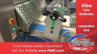 Alba Twin Multiroller | Food Makers Bakery Equip