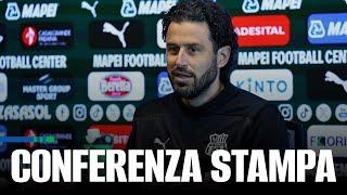 Mister Fabio Grosso prima di Pisa-Sassuolo