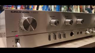 GRUNDIG V-2000 high fidelity amplifer from 70' -test-