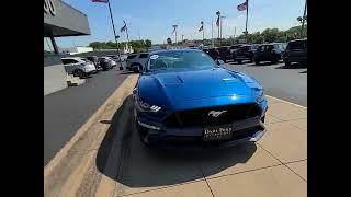 Check out this 2022 Ford Mustang MU1845 Dahl Ford Davenport