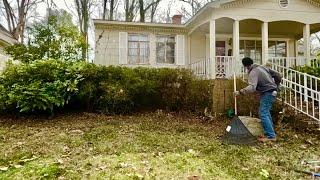 Watch this HOMELESS MAN outwork us on this job! 