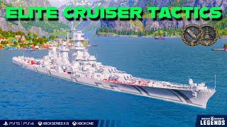 How to become a better cruiser player in World of Warships Legends