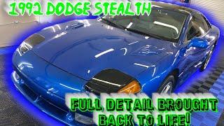 1992 Dodge stealth full detail brought back to life!!!