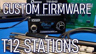 SDG #220 T12 KSGER and QUICKO STM32 Station with Custom Firmware