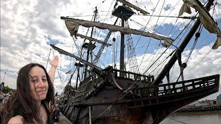 Aboard A Beautiful "PIRATE SHIP"! Galeón Andalucía 17th Century Galleon Replica! (Yarmouth, Norfolk)