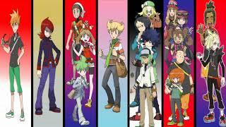 Pokémon All Rival  Battle Themes GEN 1-7