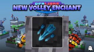 HOW TO SPAWN ROBLOX BEDWARS VOLLEY ENCHANT