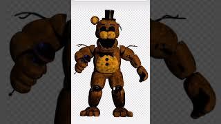 Evolution Golden Freddy!