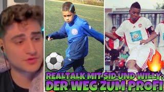 FUßBALLTALK mit ELI, SID & WILLY! Der Weg zum PROFI️ Schwerer als man denkt? | ELIGELLA