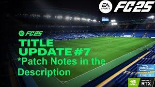 EA Sports FC 25 // Title Update #4 // **Patch Notes in The Description**